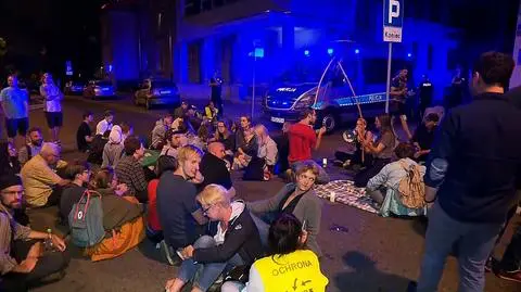 Obywatele RP w trakcie lipcowych manifestacji