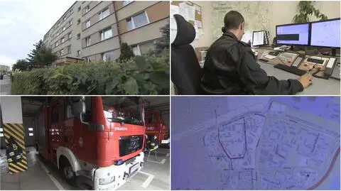 Gniezno: Zasłabła, nie podała adresu. Strażacy szukali jej po omacku