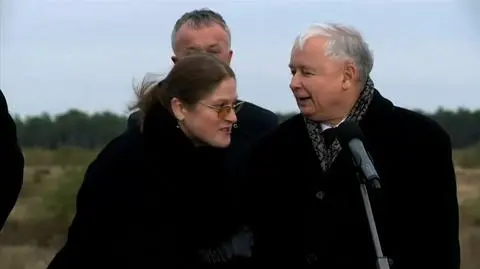 Jarosław Kaczyński i Krystyna Pawłowicz