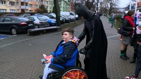 Sixteen-year-old Łukasz Berezak from Szczecin is one of the most inspiring volunteers for the Great Orchestra of Christmas Charity