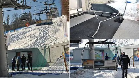 Dwaj pracownicy wyciągu są ciężko ranni