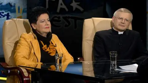 Joanna Senyszyn i ks. Henryk Zieliński w Tak Jest