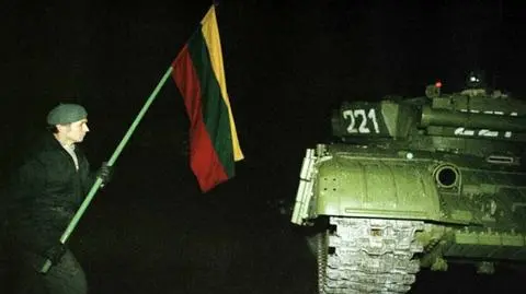 The trial was attended by men who took part in the January 1991 pro-independence movement, which saw fourteen civilians were killed by the Soviet army