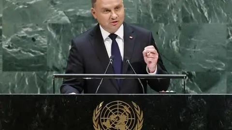 Andrzej Duda przemawiał podczas 74. sesji Zgromadzenia Ogólnego ONZ