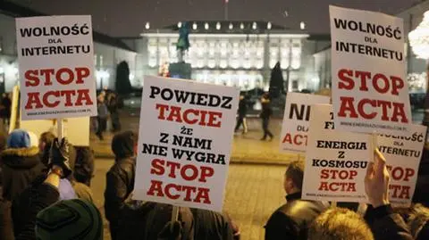 Protestu przeciw ACTA pod domem Tuska nie będzie