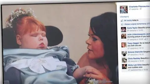 Matka dostała zgodę na eutanazję dziecka. Nancy zmarła po 14 dniach bez jedzenia