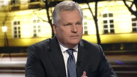 Aleksander Kwaśniewski był gościem "Faktów po Faktach" 