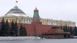 Mauzoleum znajduje się na Placu Czerwonym