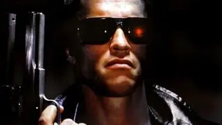 Arnold Schwarzenegger w pierwszej części "Terminatora" z 1984 r.