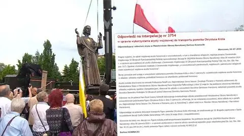 Transport Jezusa kosztował 40 tys. zł. Zapłaciło wojsko