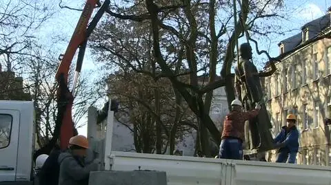 Demontaż rozpoczął się wcześnie rano w piątek