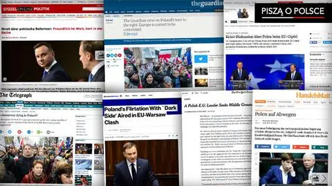 Zachodnie media o sytuacji w Polsce po wizycie Dudy w Brukseli