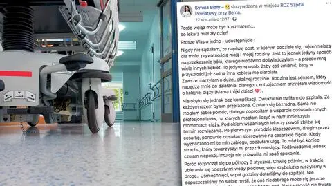 Pacjentka opisała, jak przebiegał jej poród, szpital dementuje