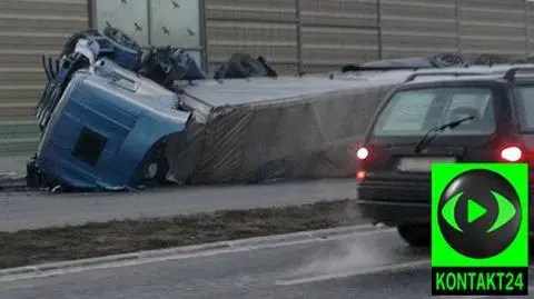Zginął kierowca w Krakowie, dwóch rannych w Łodzi