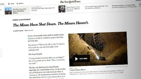 Wałbrzyskie biedaszyby okiem "The New York Times"