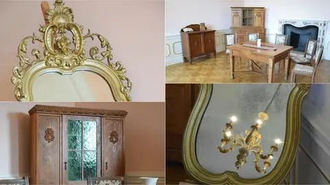 Potomek zamkowego bibliotekarza i archiwisty przekazał Zamkowi Książ meble