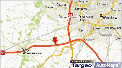 Korki na A4. Tym razem przez wypadek