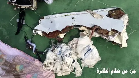 EgyptAir. Egipskie wojsko pokazało zdjęcia szczątków