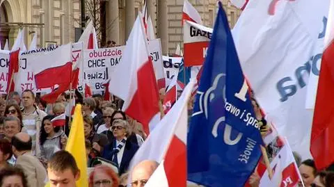 Marsz "Solidarnych" w obronie TV Trwam