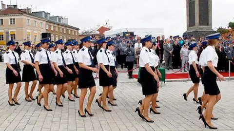 Szefa związku zawodowego żarty z policjantek