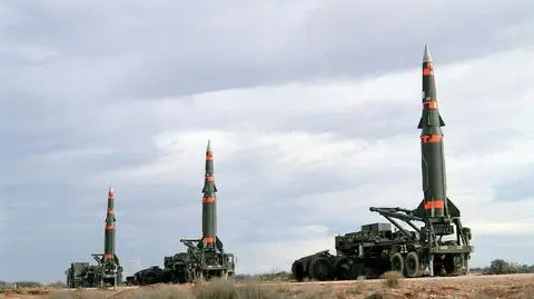 Amerykańskie rakiety Pershing II, które zniszczono na mocy traktatu INF