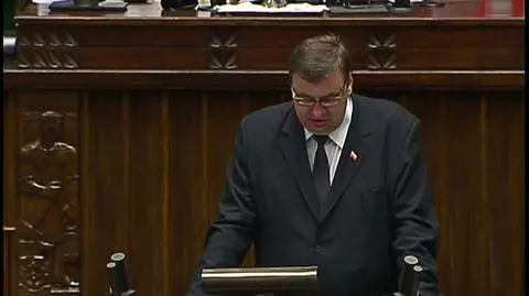 Szymon Girzyński oświadczenie poselskie