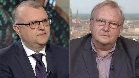 Aleksander Hall i Kazimierz Michał Ujazdowski w "Faktach po Faktach"