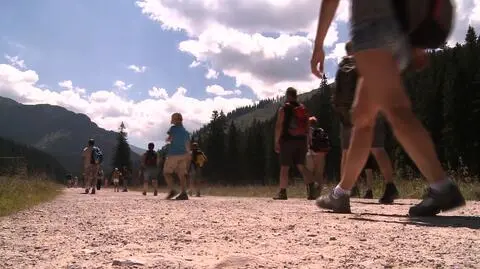 Tatry: Tłumy na szlakach