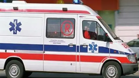Wypadek karetki w Toruniu