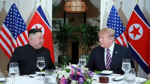 Szczyt Kim-Trump zakończony przed czasem. Fragment programu "Polska i Świat"