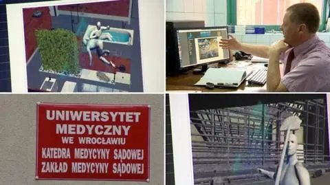 Zbrodnie w 3D - takie animacje powstają we wrocławskim laboratorium