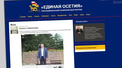 Chcą włączenia Osetii Południowej do Rosji, wygrali wybory