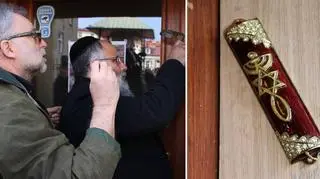 Mezuzę umieszczono przy wejściu 29 marca, zniknęła w nocy z 6 na 7 maja