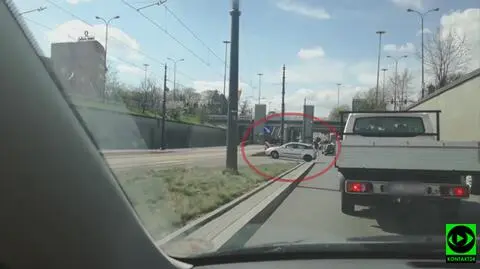 Zawracali, bo nie chcieli stać w korku. "Jak stado baranów"