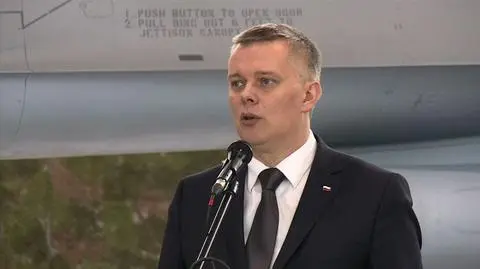 Minister Tomasz Siemoniak w Krzesinach