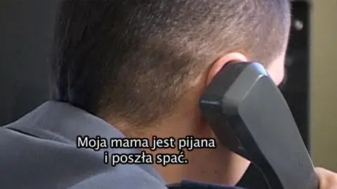 Chłopiec zadzwonił po pomoc na policję