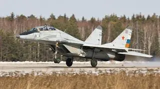 Rosyjski MiG szkoleniowy rozbił się ok. 100 km od Moskwy
