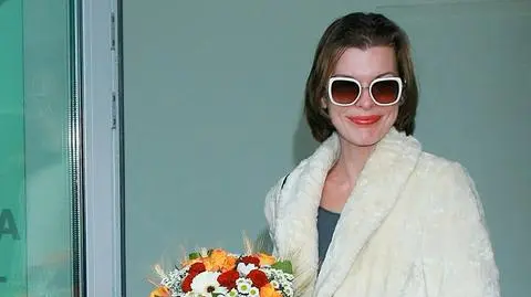 Milla Jovovich przyleciała do Polski