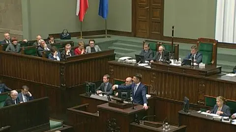 Ryszard Petru został zagłuszony przez posłów