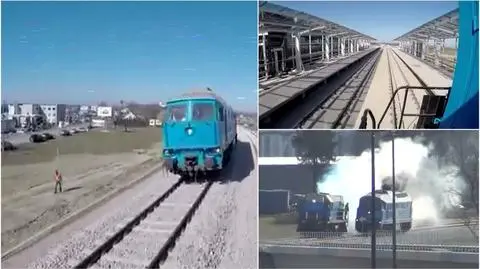 Gdańsk: Lokomotywy testują wiadukt Pomorskiej Kolei