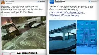 Internauci pokazali zamarznięte miasto