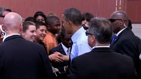 Barack Obama w Kolumbii