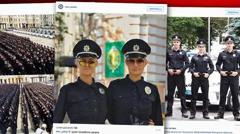 Ukraińscy policjanci w mediach społecznościowych