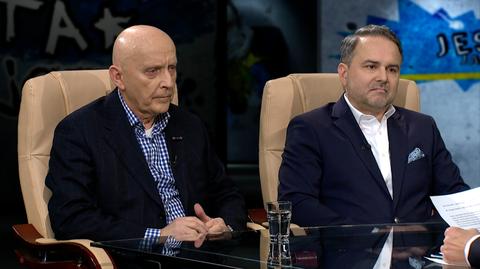 Grzegorz Małecki i Jerzy Dziewulski w "Tak Jest" 