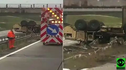 Kolizja z udziałem pojazdu amerykańskiej armii