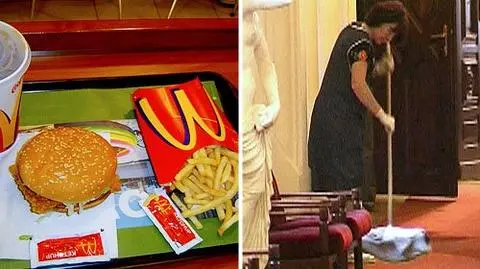 Milioner z McDonalda i sprzątaczka - bogaczka