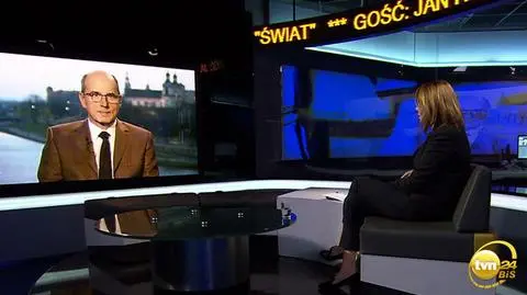 Jan Rokita w programie "Świat"