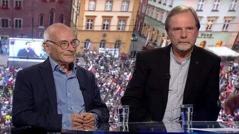 Jan Lityński i Chris Niedenthal byli gośćmi "Faktów po Faktach"