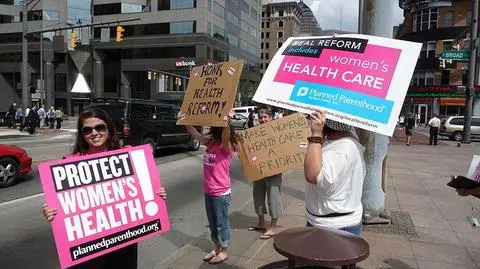 Zwolennicy Planned Parenthood 