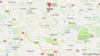 Do bijatyki doszło w miejscowości Sitno